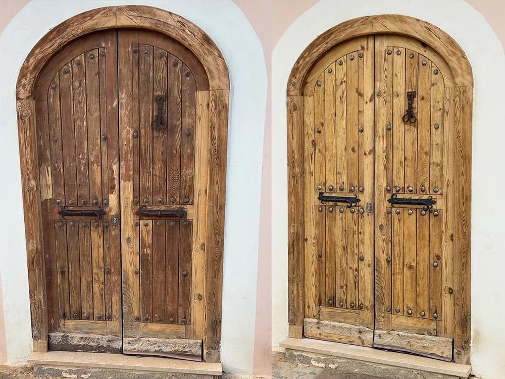 Wooden Door — Restoration